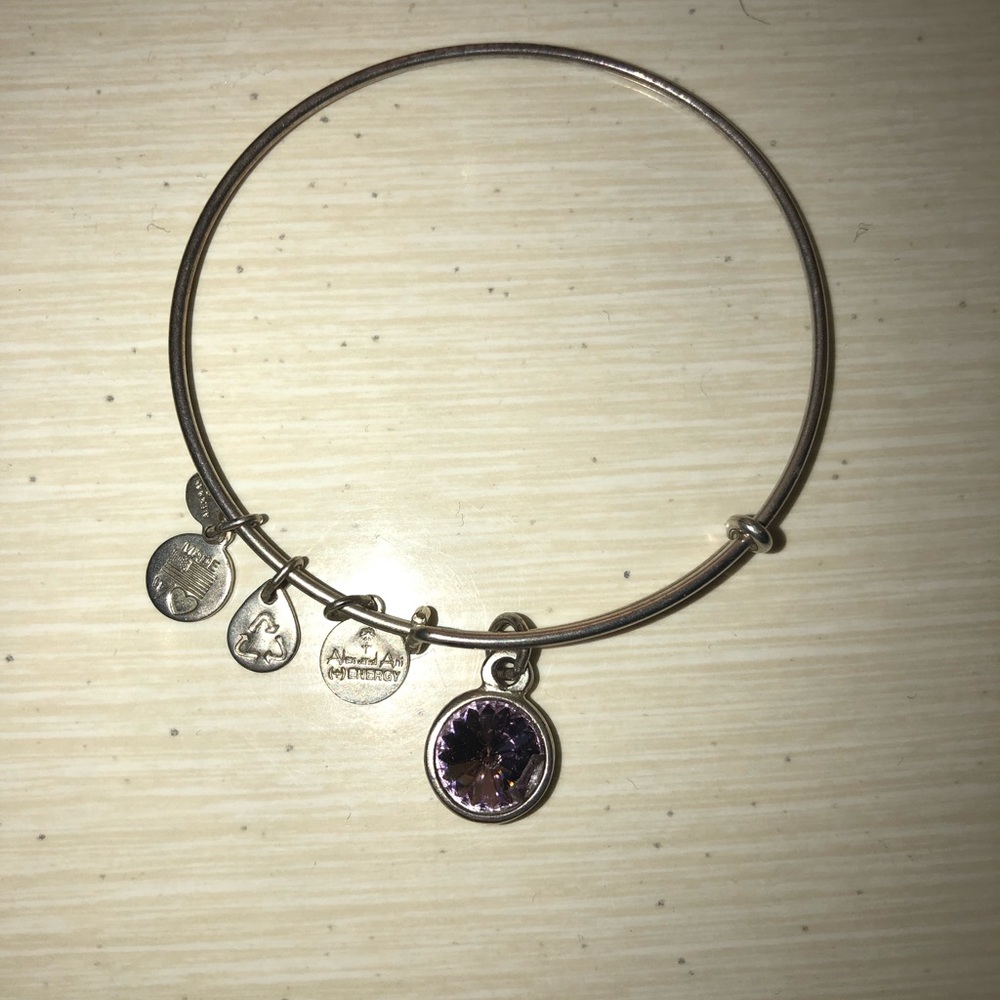 June birthstone Alex and Ani bracelet